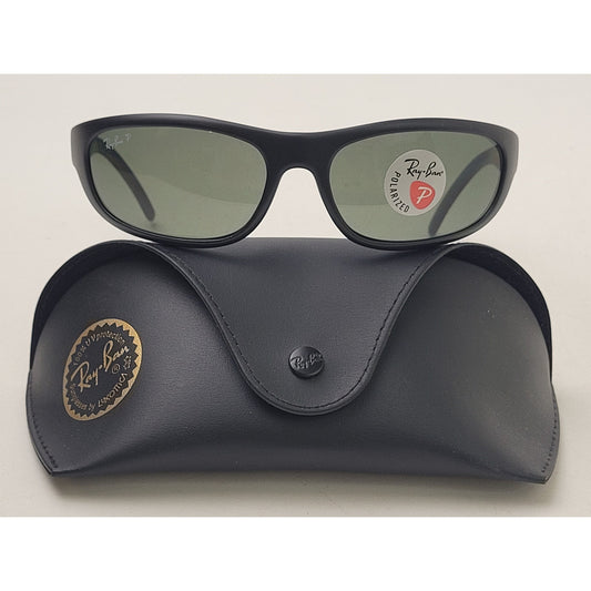 Ray-Ban Polarized Sunglasses RB 4033 Matte Black Frame Made in Italy