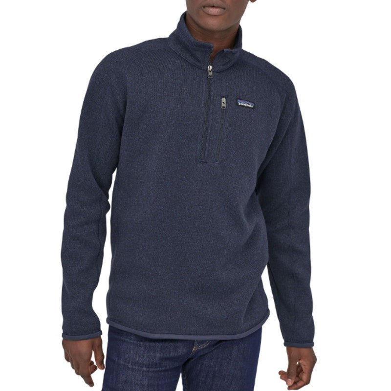 Patagonia Men's Better Sweater 1/4 Zip Fleece in New Navy Sz XL