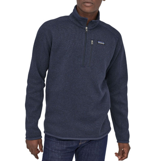 Patagonia Men's Better Sweater 1/4 Zip Fleece in New Navy Sz XL