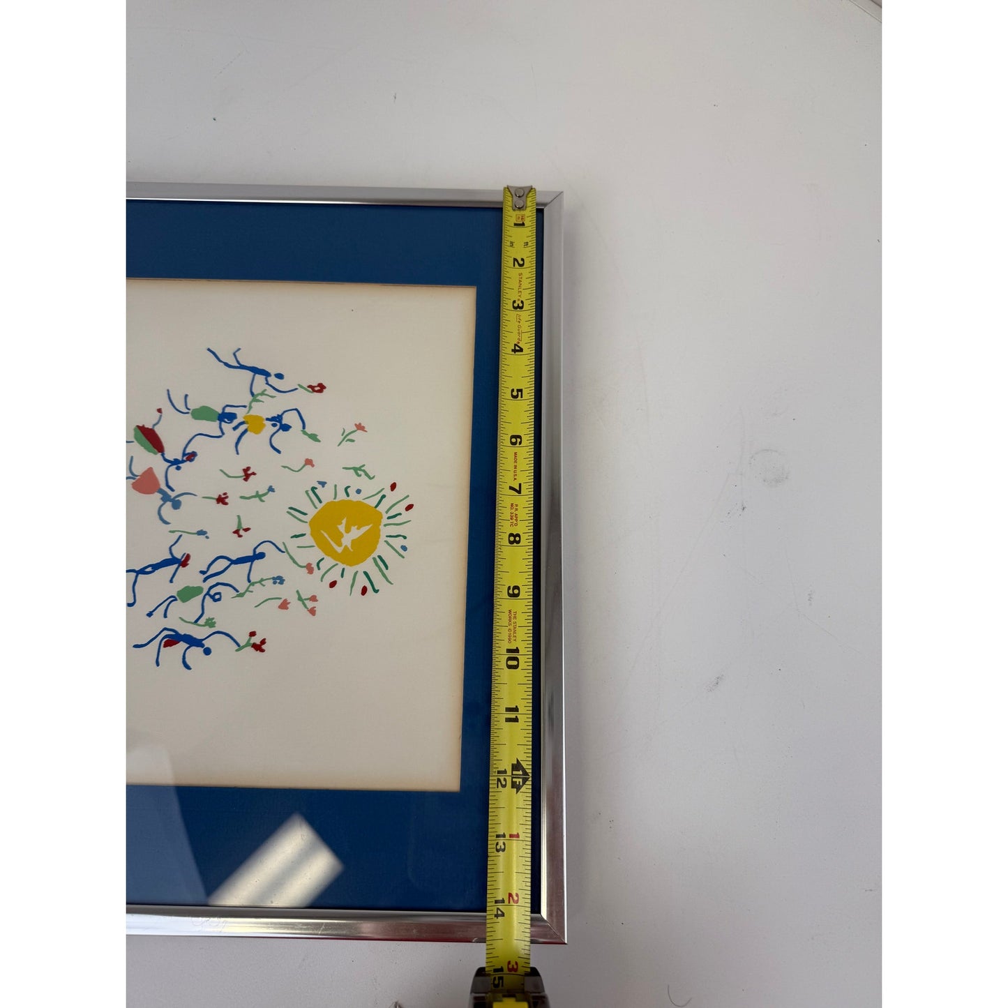 Authentic Hans Silkscreen Reproduction of Picasso's "HOMAGE TO THE SUN" & "DOVE III"