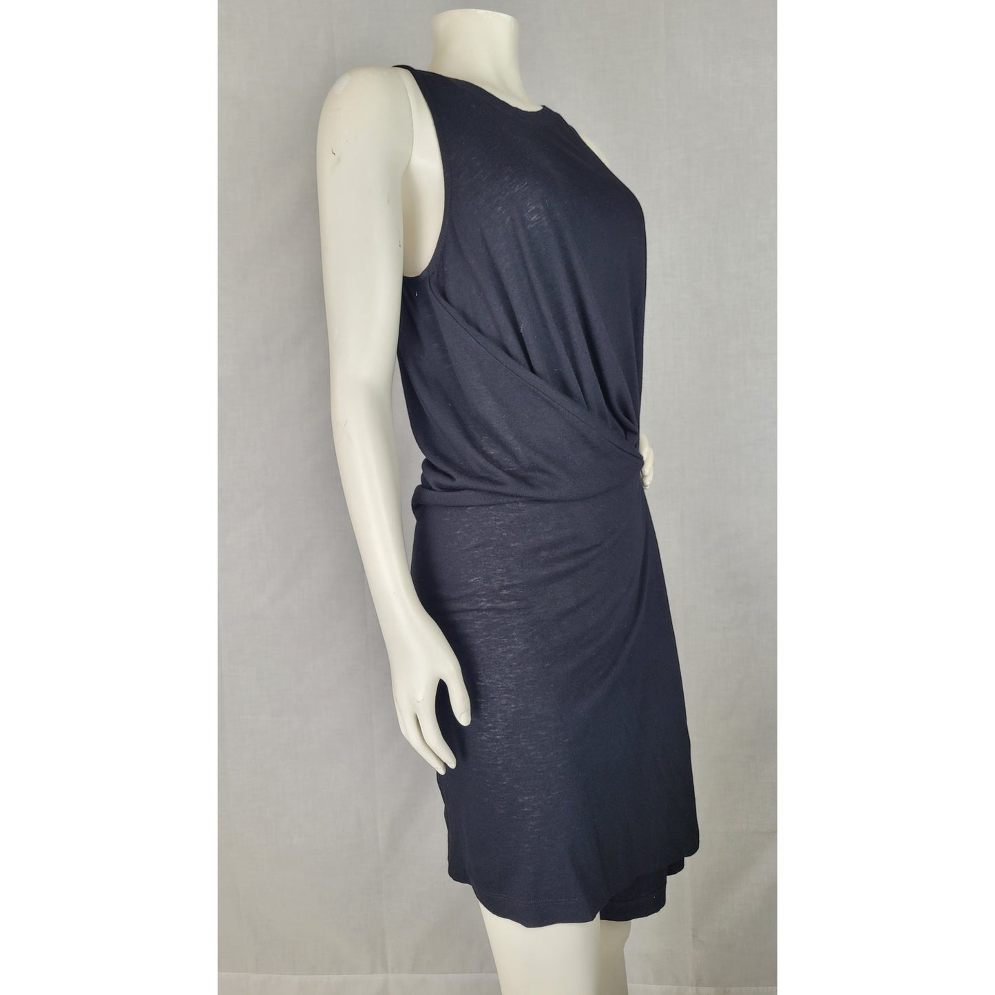 Rag & Bone Black Leyton Drape Dress Sz S NWT MSRP: $295
