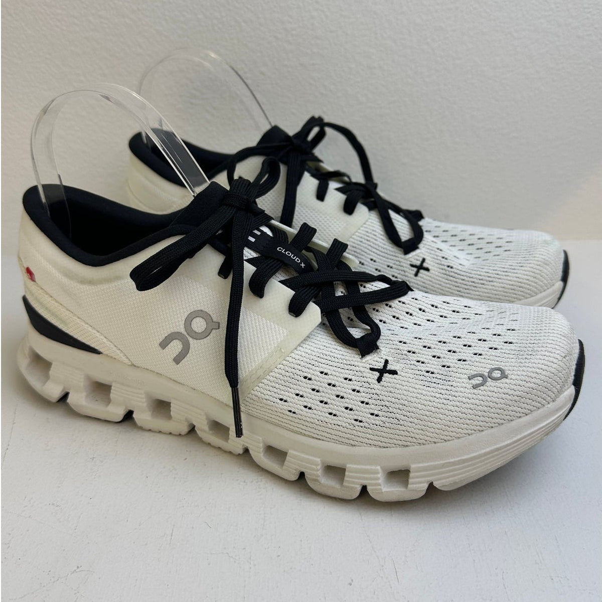 On Cloud X 4 Training Shoes Ivory/Black Size Women's Sz US 9.5 / EU 41