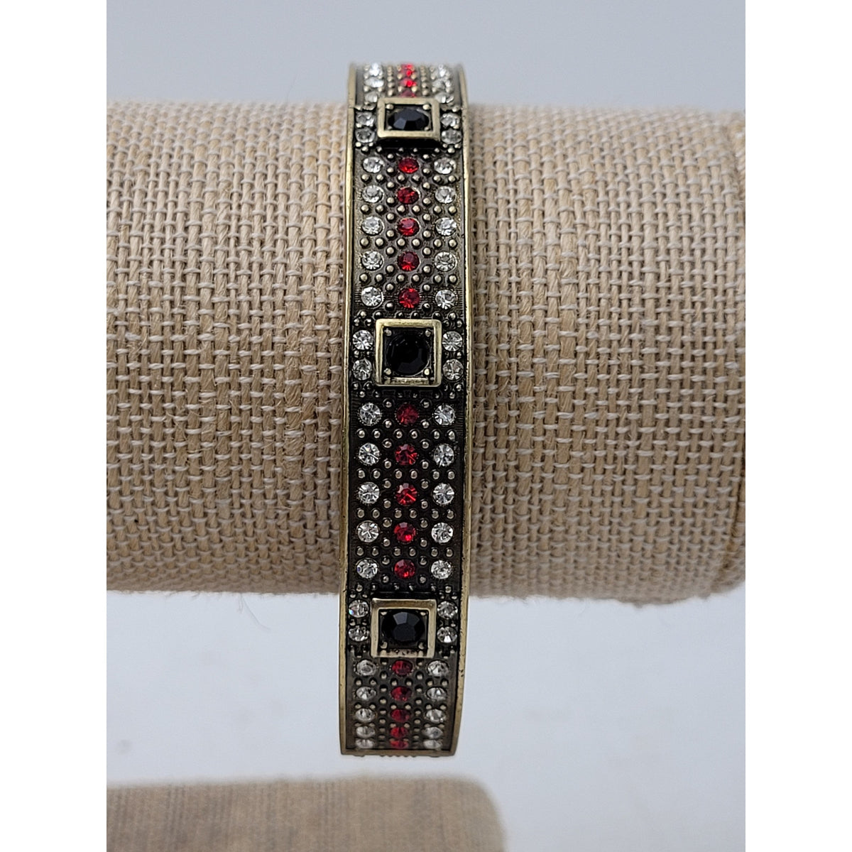 Heidi Daus Divinely Deco Rhinestone Bronze-Tone Bracelet, Watch & Ring Mixed Set