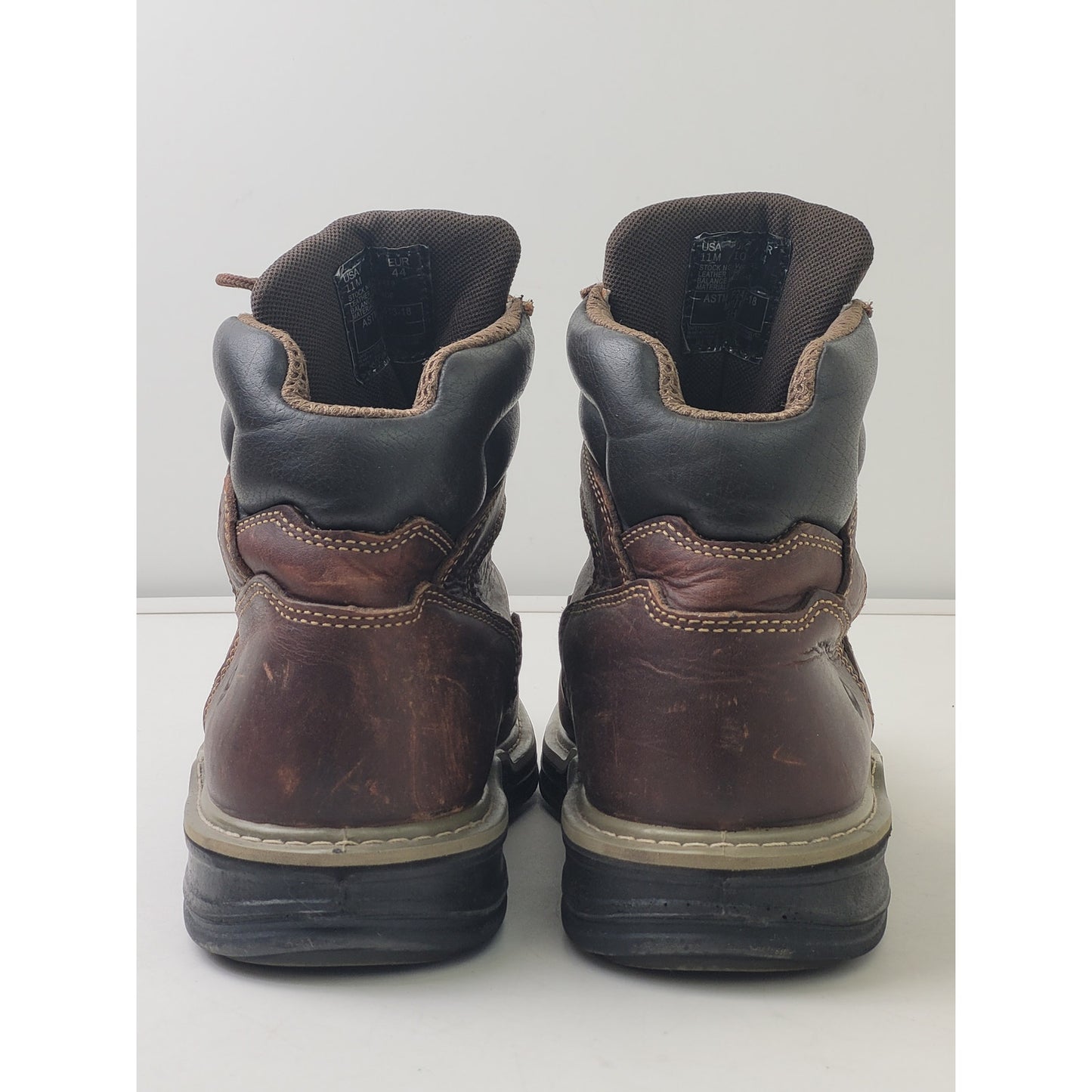 Wolverine Raider Steel-Toe 6" Leather Work Boots Men's Sz 11