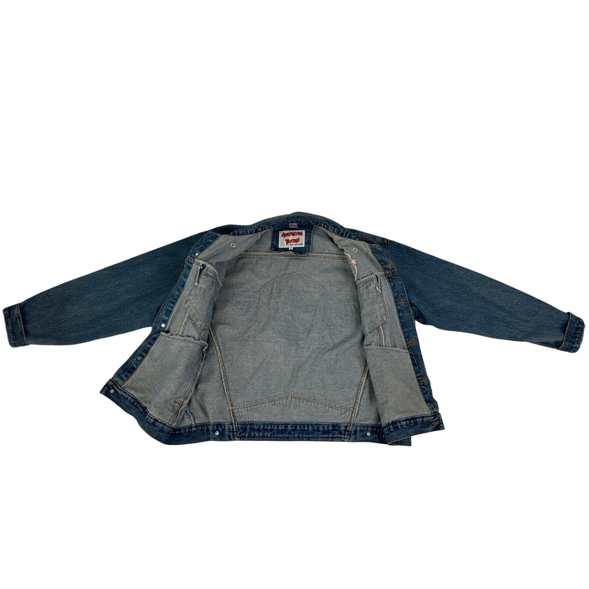 Vintage 90s American Toons Betty Boop Denim Jacket Unisex Sz L