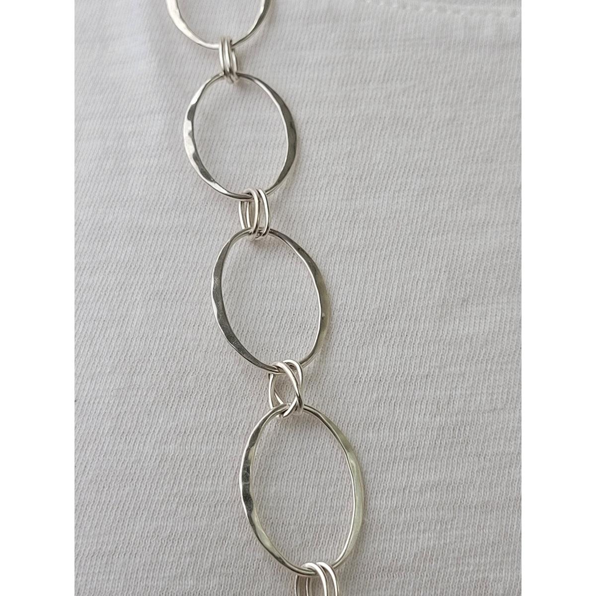 RLM Studio Robert Lee Morris Modern Sterling Silver Flat Oval Chain 36"