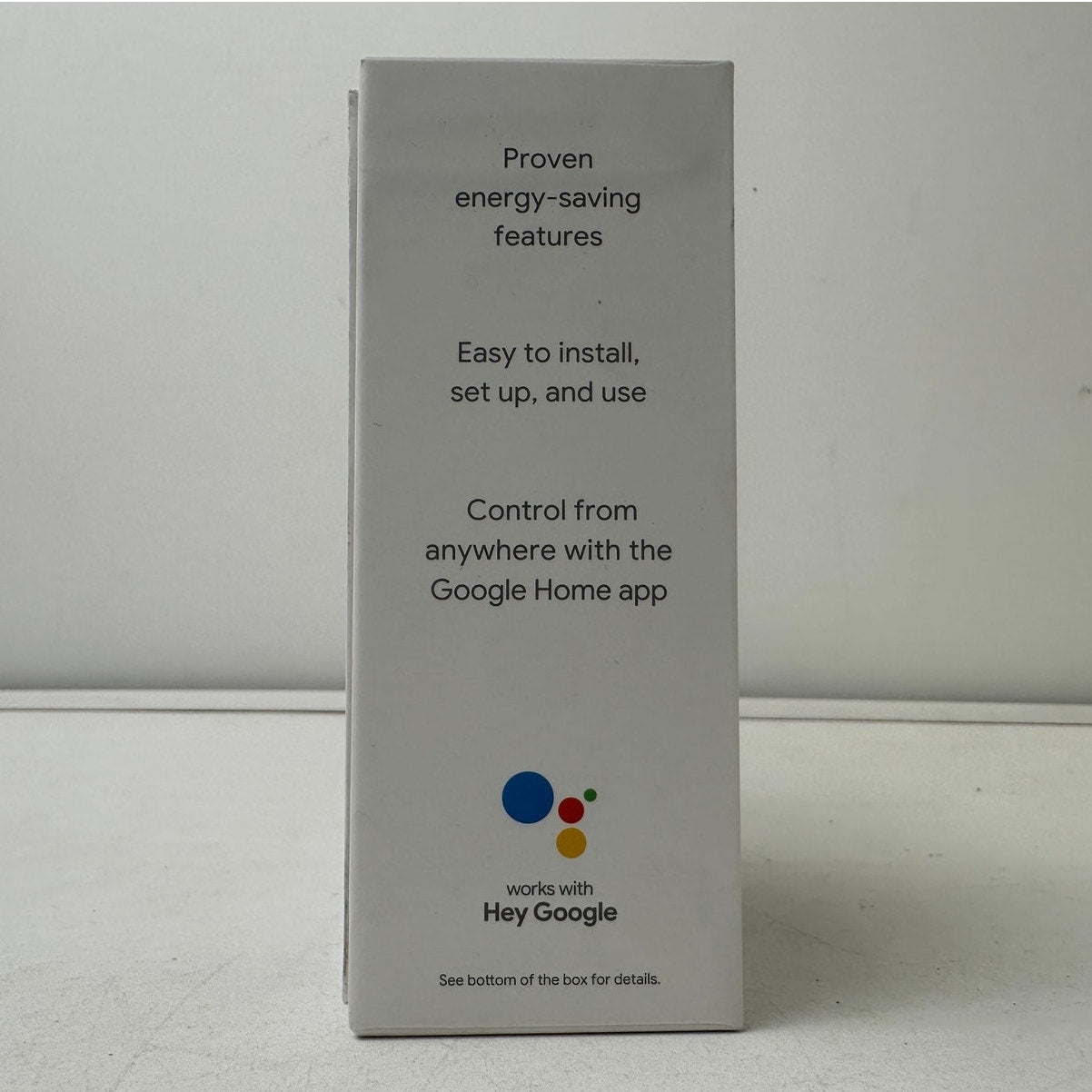 Google Nest Smart Programmable Wi-Fi Thermostat Snow White | New In Box