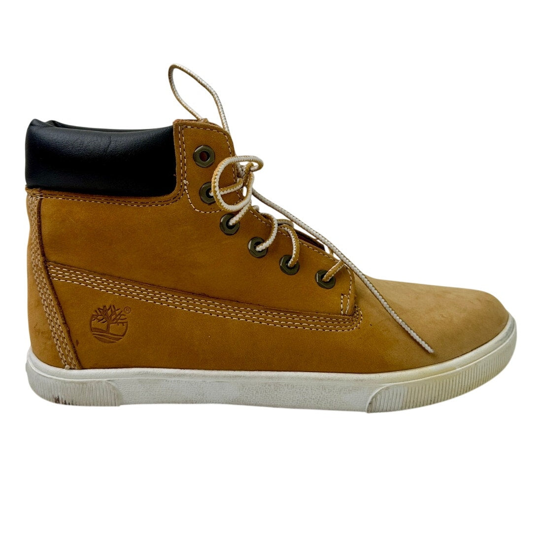 Timberland EK 2.0 6-Inch Wheat Nubuck Lace-Up Sneaker Boots Youth Sz 5