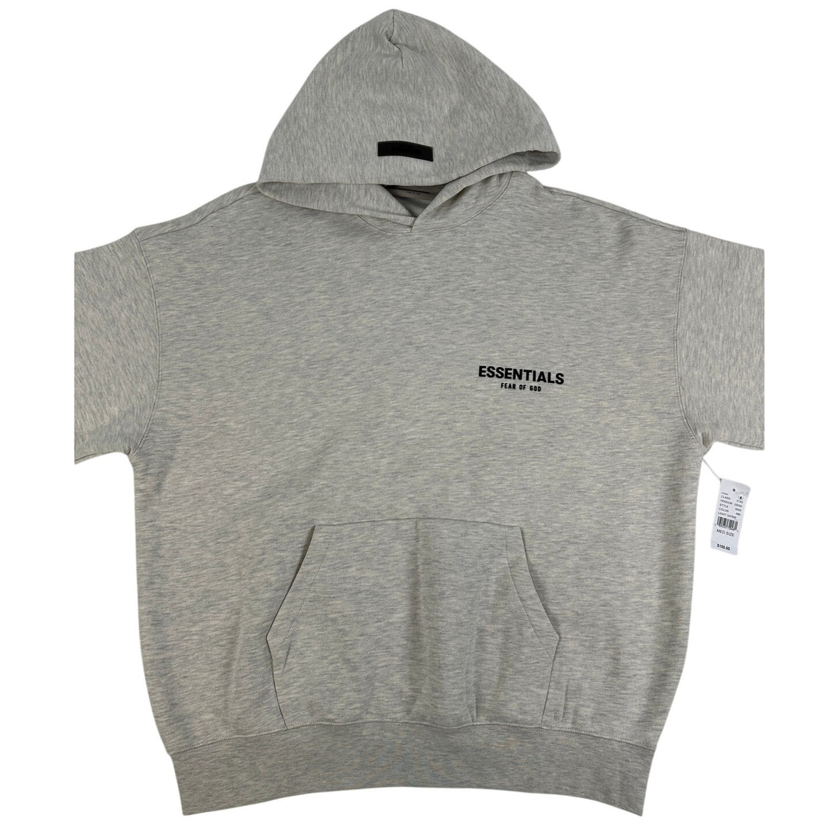 Fear of God Essentials Light Oatmeal Hoodie Men's Sz M NWT