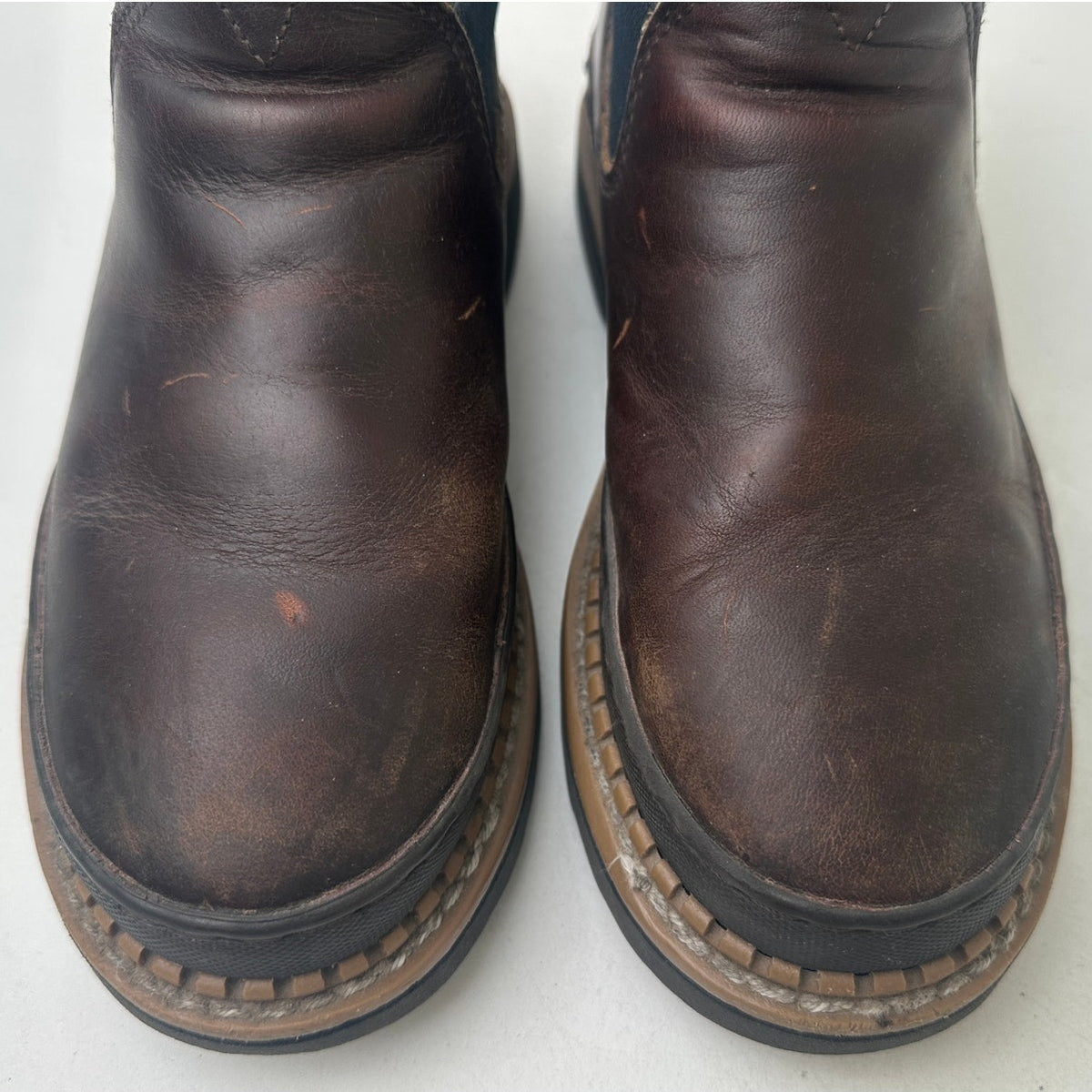 Georgia Giant Romeo Pull-On Brown Work Shoes Women's Sz 7.5