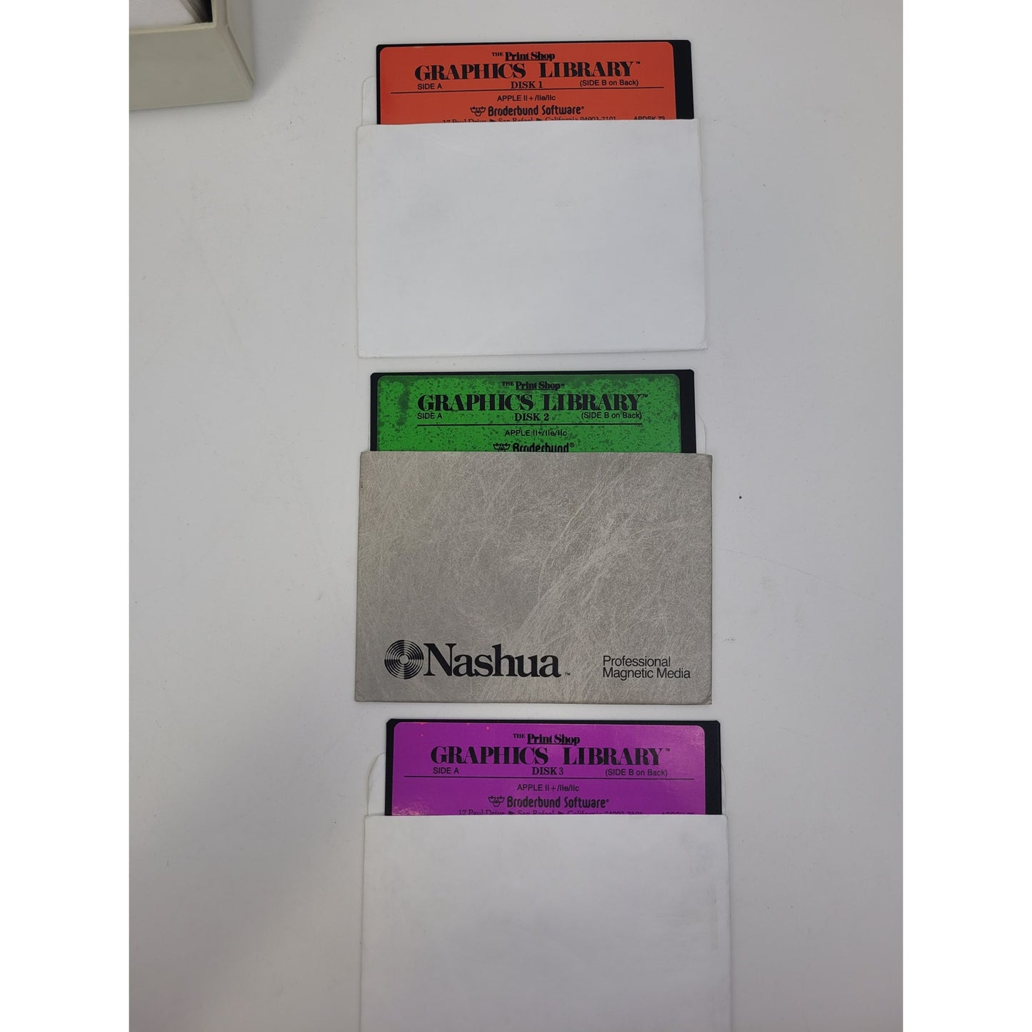 Apple IIc Computer Monitor w Keyboard, Mouse, & External Floppy Drive + Accessories