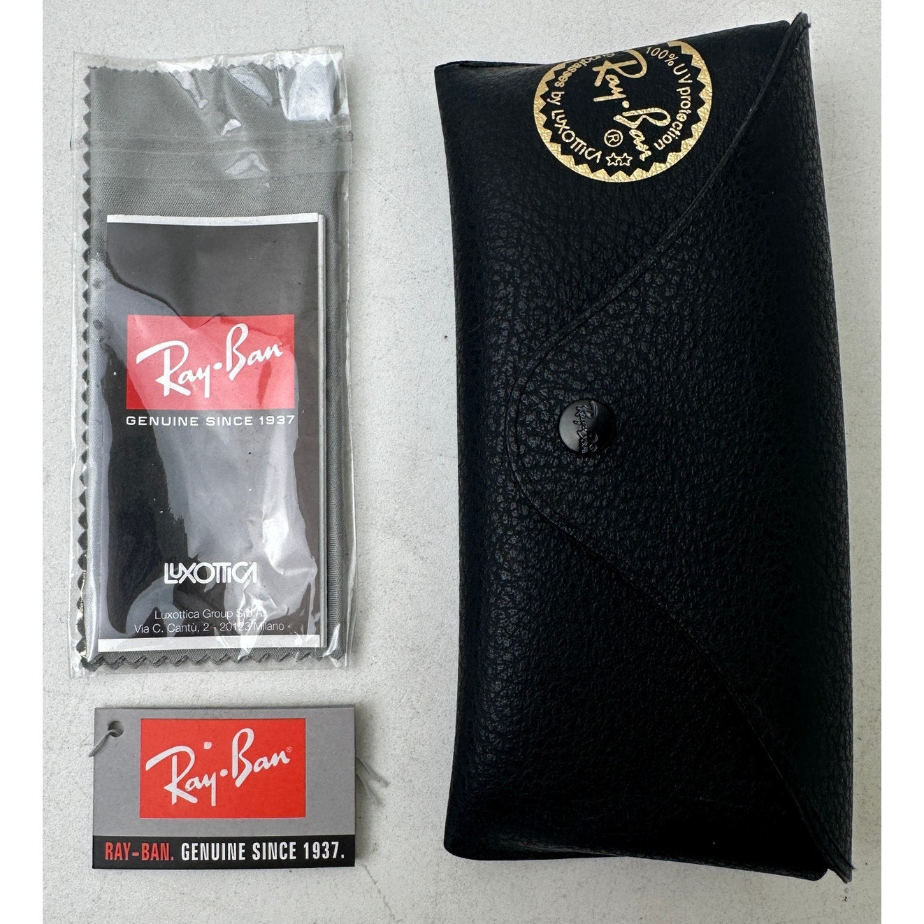 Authentic Ray-Ban Aviator Classic Black / Gradient Lenses Unisex Sunglasses