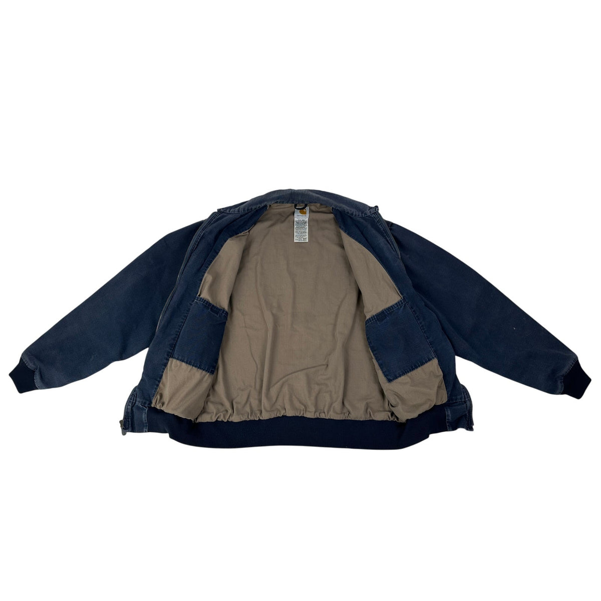 Carhartt J163 DNY Wylie Bomber Jacket Dark Navy Men's Sz Large