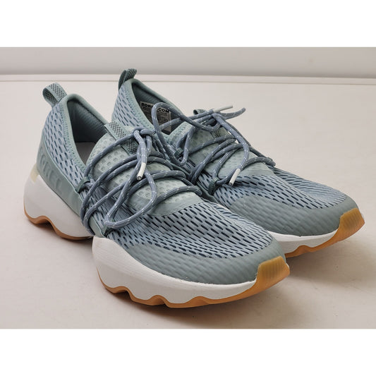 Sorel Kinetic Impact Lace Sneakers Blue Sea Salt Women's Sz 9.5