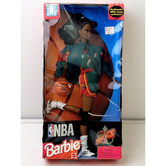 VTG 1998 Barbie NBA Seattle SuperSonics Basketball | Mattel #20719