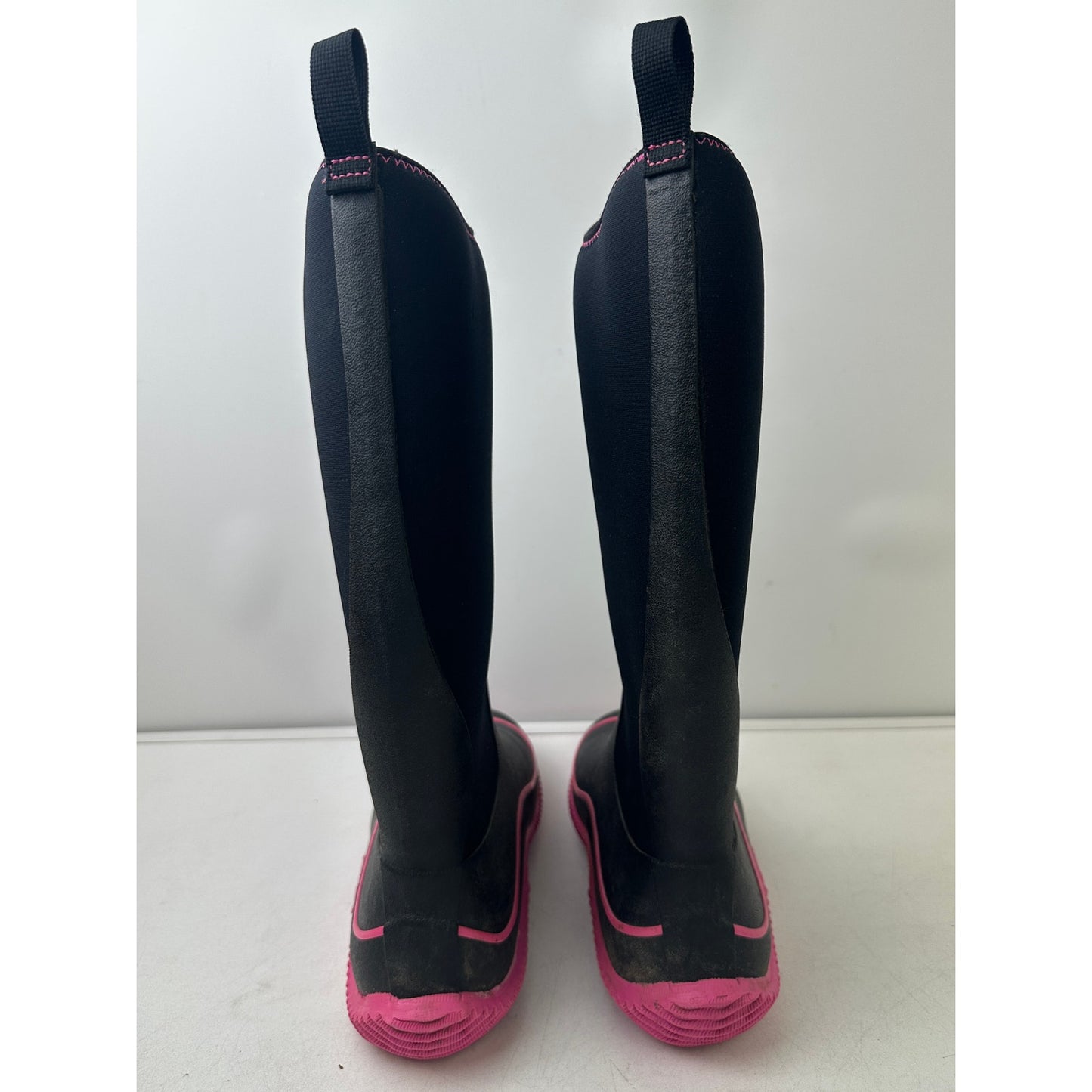 Muck Boot Company Hale Waterproof Black / Hot Pink Boots Women's Sz 9
