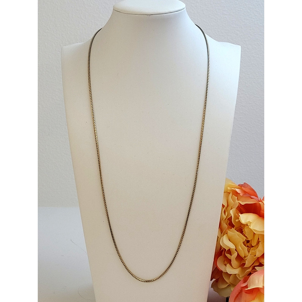 14K Yellow Gold Franco Chain Necklace 24" 2mm | 8.73 Grams