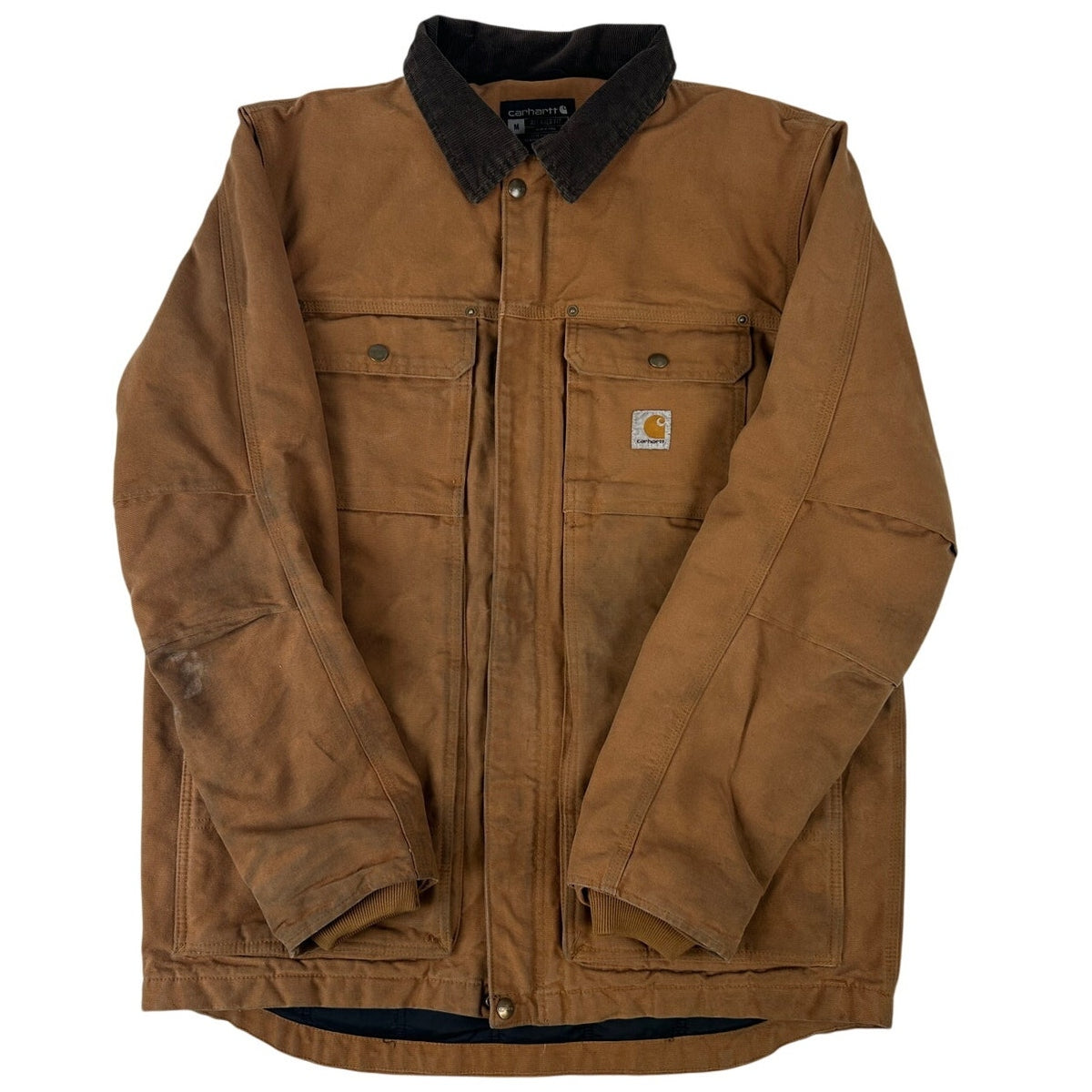 Carhartt Full Swing Relaxed Fit Washed Duck Insulated Coat Men's Sz M