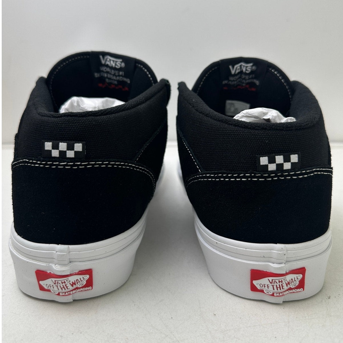 Vans Skate Half Cab Black/White Sneakers Men's Sz 10 | New In Box
