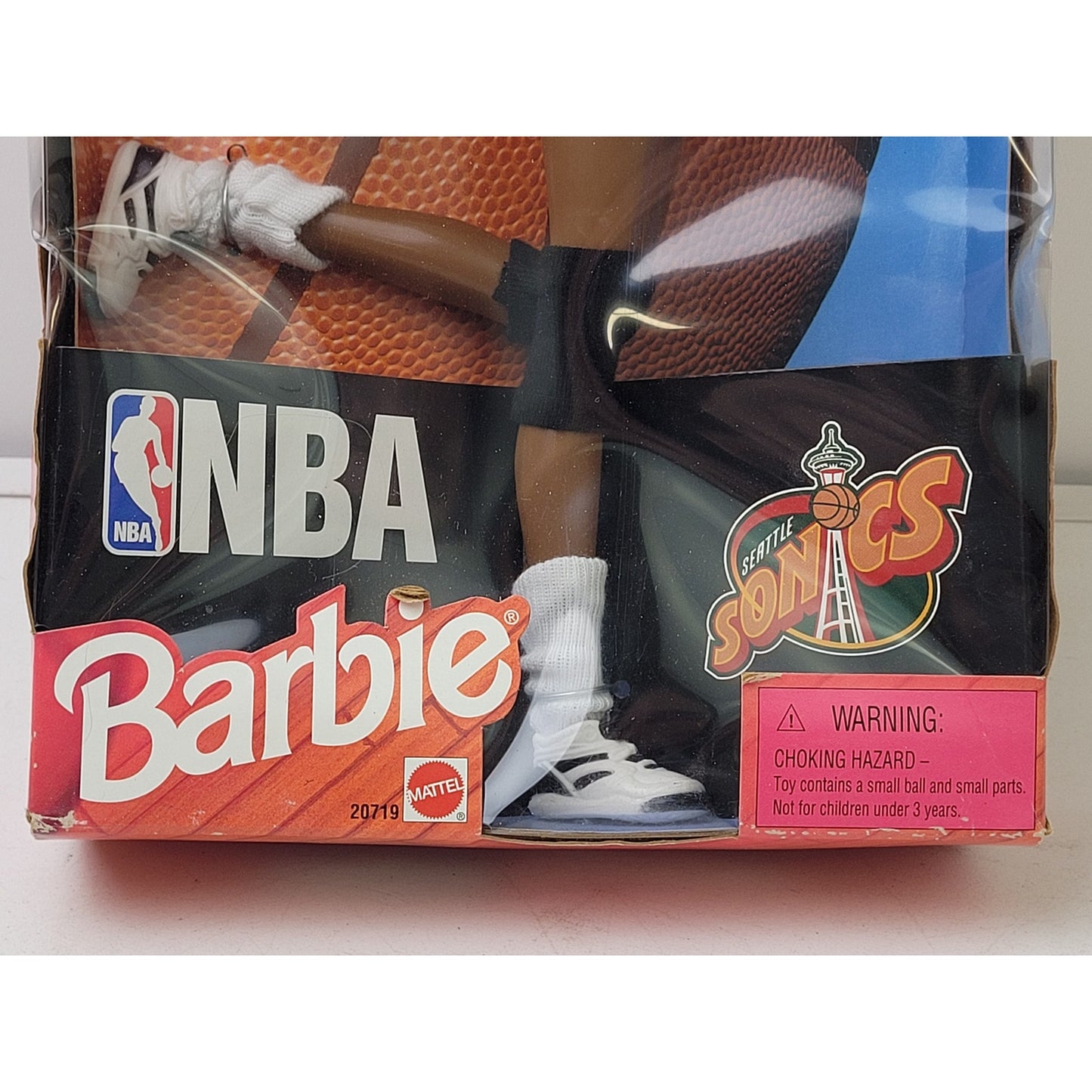 VTG 1998 Barbie NBA Seattle SuperSonics Basketball | Mattel #20719
