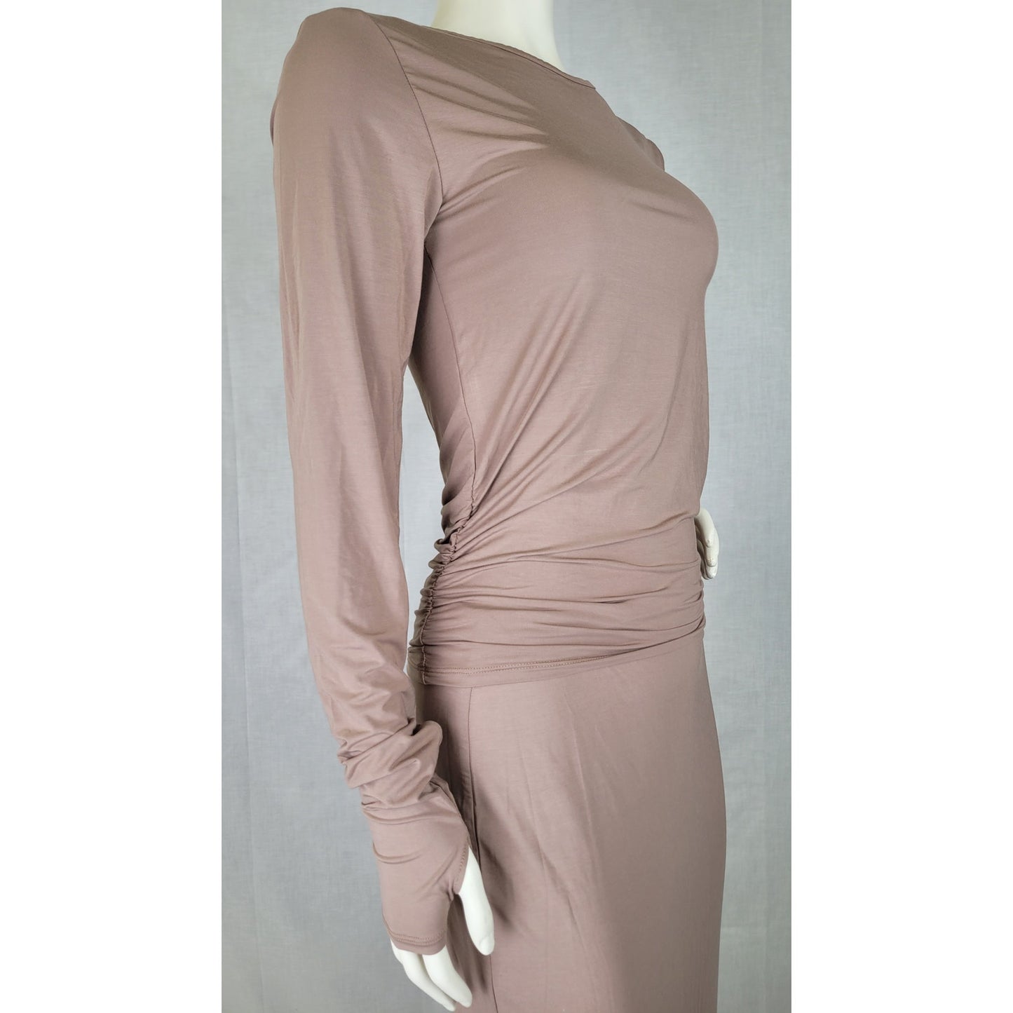 Splendid SunSoft UPF 50+ Midi Skirt & Long Sleeve Tee Set Sz M NWT