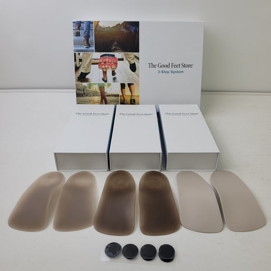 The Good Feet Store 3-Step System Arch Supports