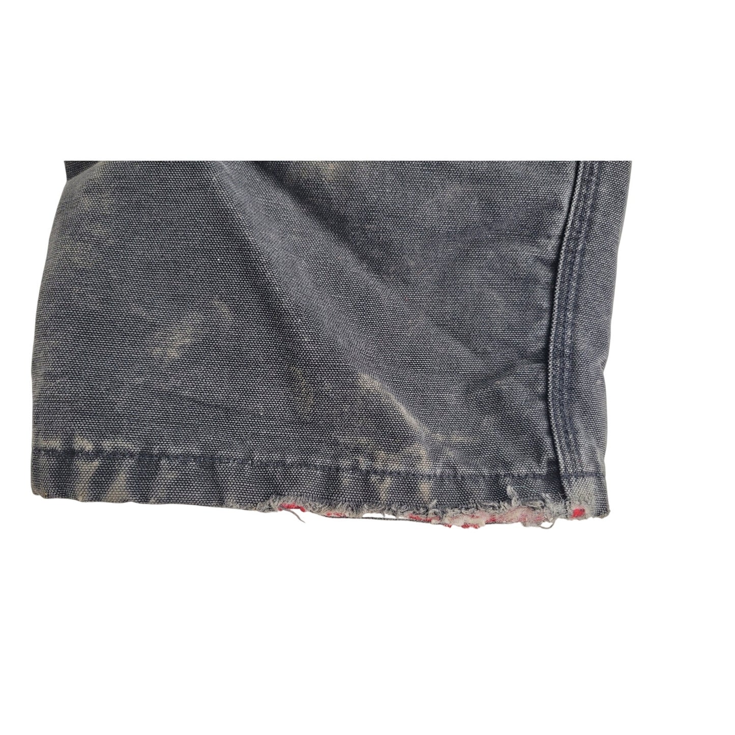 Carhartt Distressed Double Knee Bib Overalls Approx. Men's Sz 38" x 32"