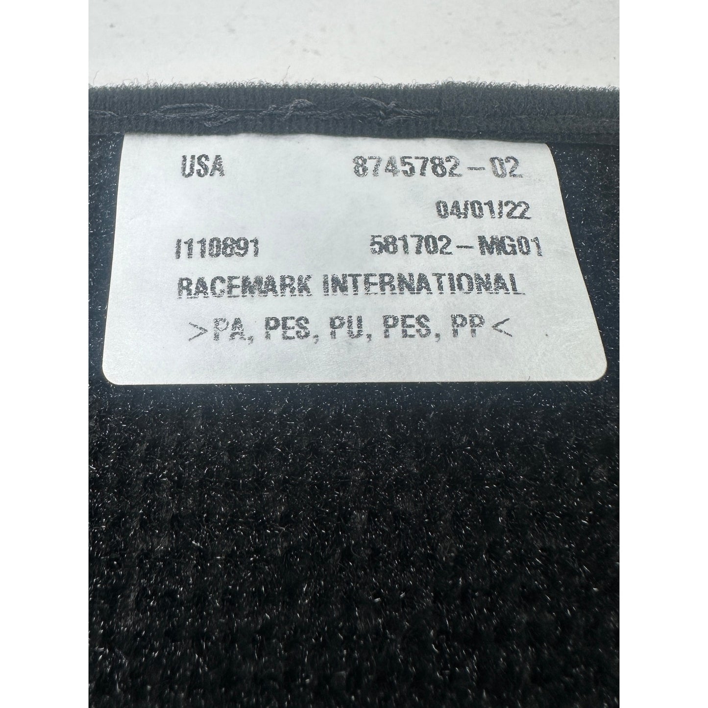 Genuine BMW X3 / X4 OEM Black Carpet Floor Mats Set Of 4