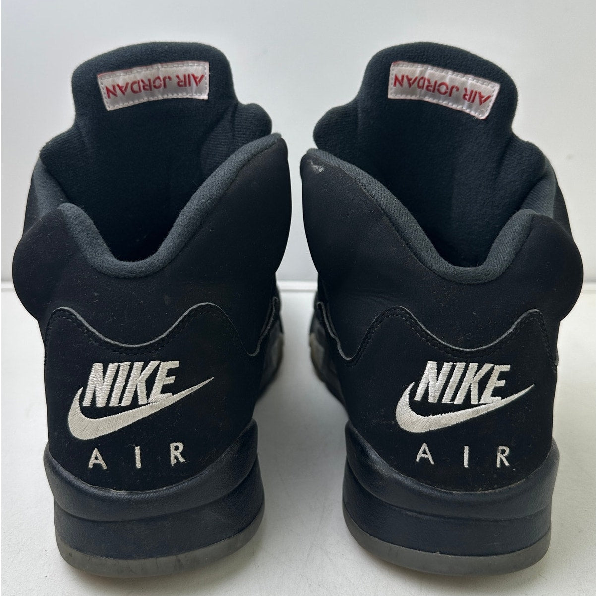 Air Jordan 5 Retro OG Black Metallic 2016 Sneakers Men's Sz 13
