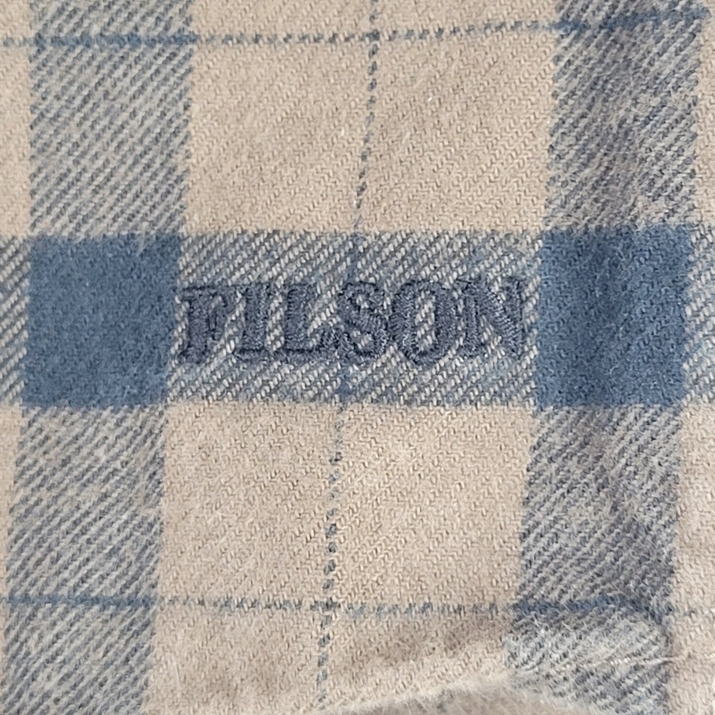 Filson Alaskan Guide Flannel Shirt Brown & Black Plaid | Men's Sz L