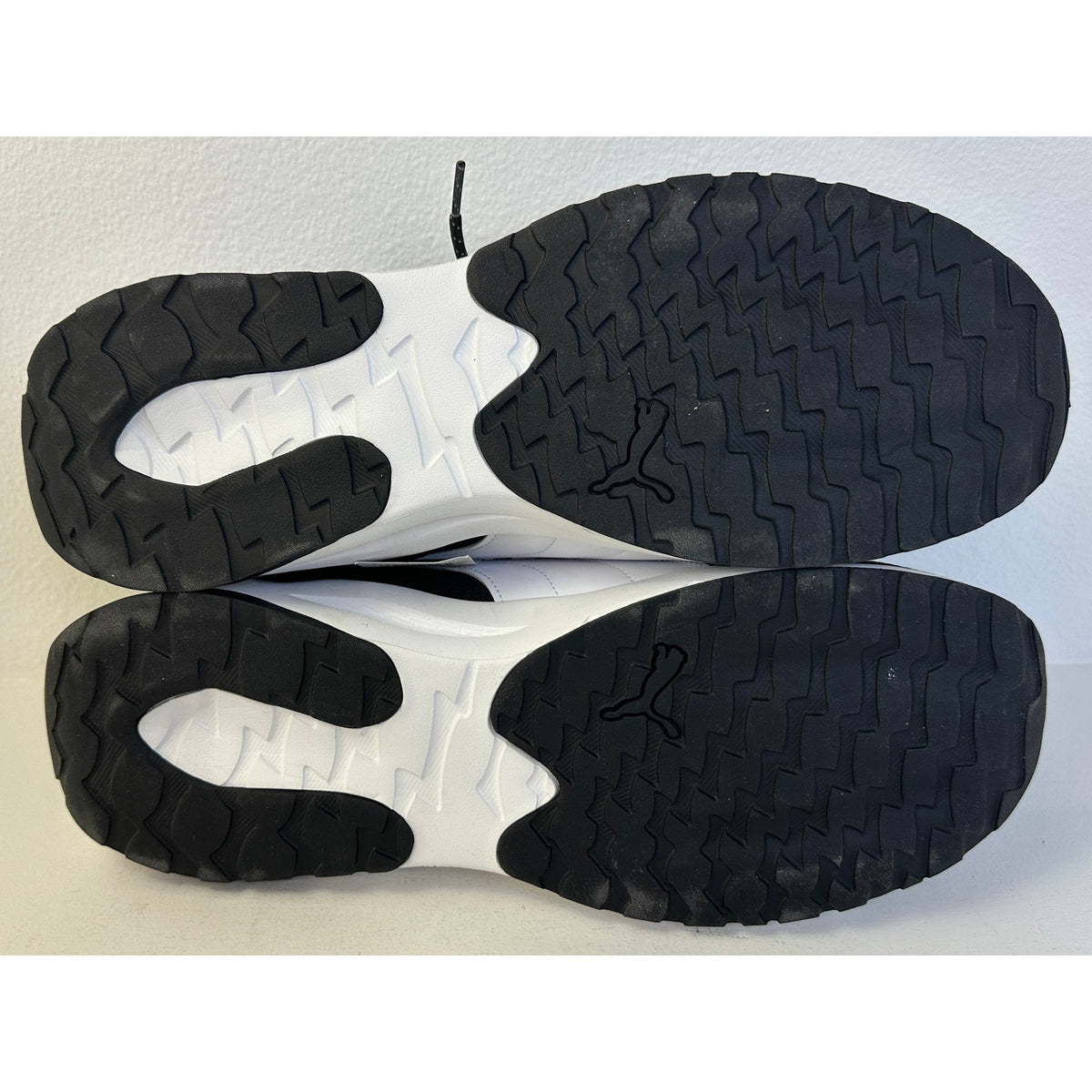 PUMA Zip C Black White Athletic Running Sneakers Men's Sz 12