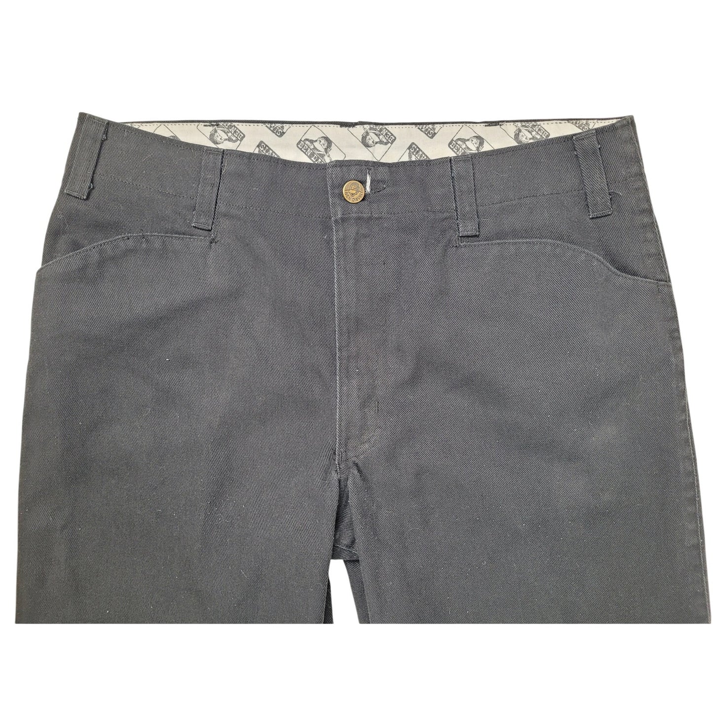 Ben Davis Original Ben's Work Pants Polyester/Cotton Blend Chino Men's Sz 34