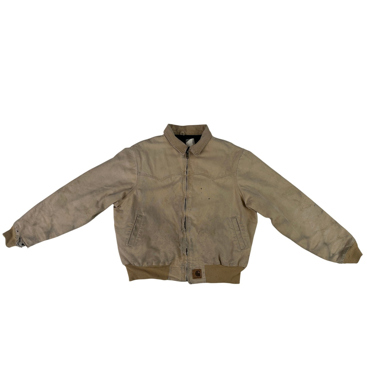 Vintage Carhartt J14WET Wheat Santa Fe Jacket Men's Sz XL