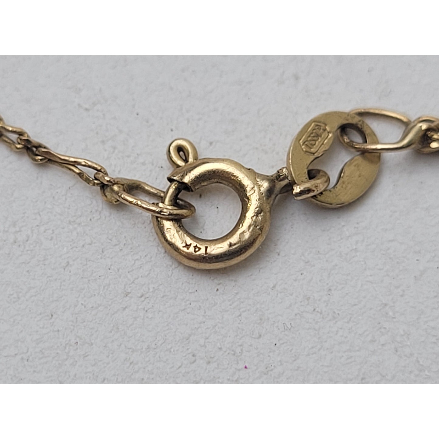 14K Yellow Gold Figaro Chain 21" | 2 Grams | Made in Italy