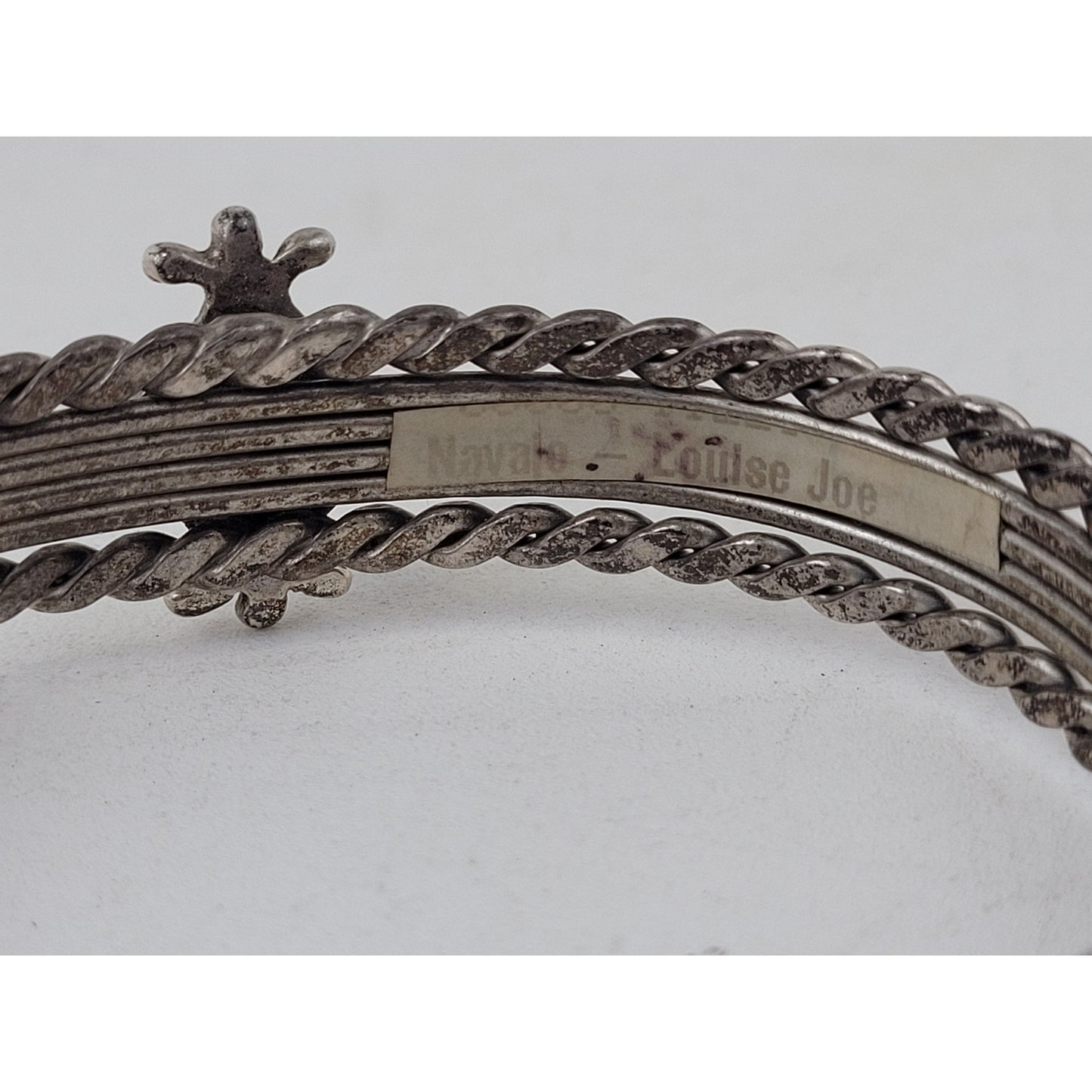 VTG Navajo Turquoise & Sterling Silver Bracelet - Louise Joe