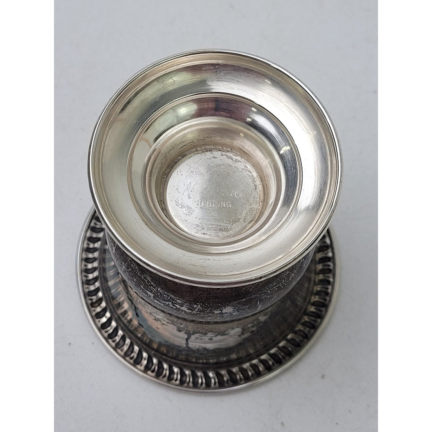 Vintage Sterling Silver Mini Vase Urn Toothpick Holder | 2 5/8" H | 32.10 grams