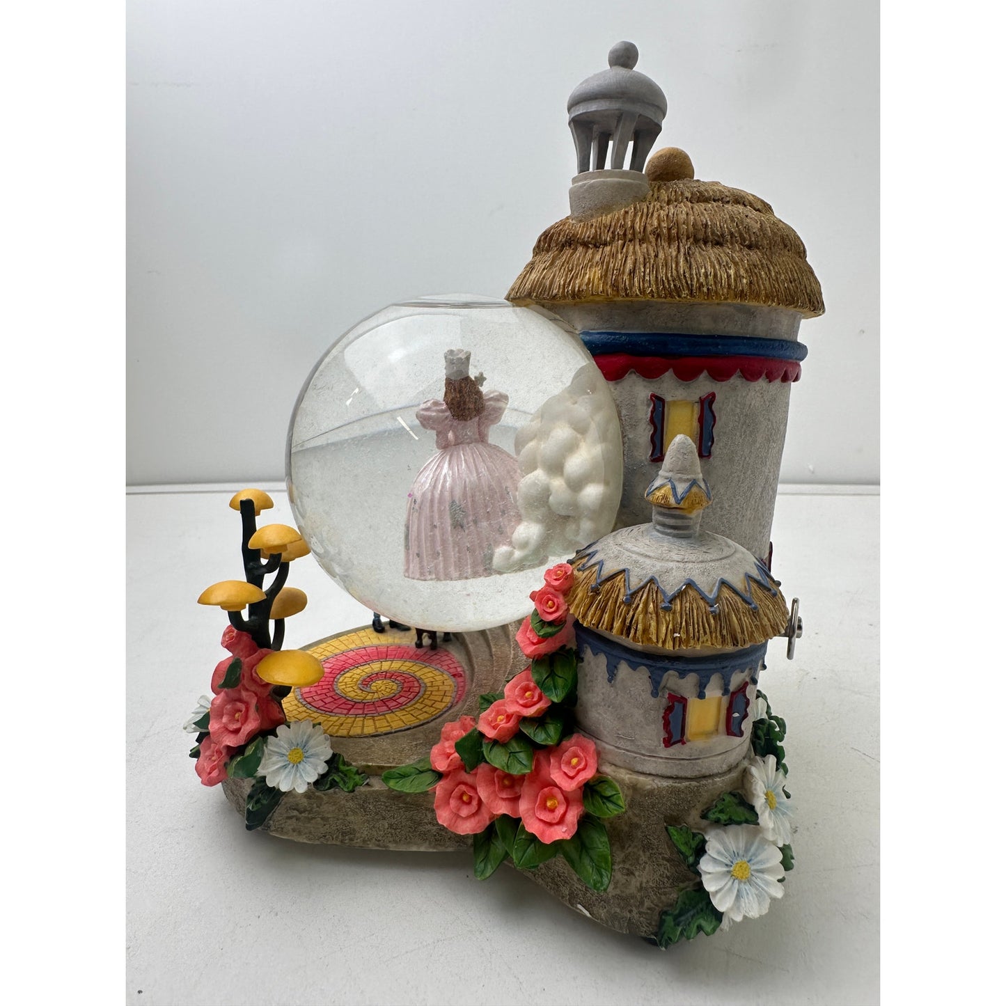 Vintage San Francisco Music Box Co. Wizard of Oz Glinda's Arrival Musical Waterglobe