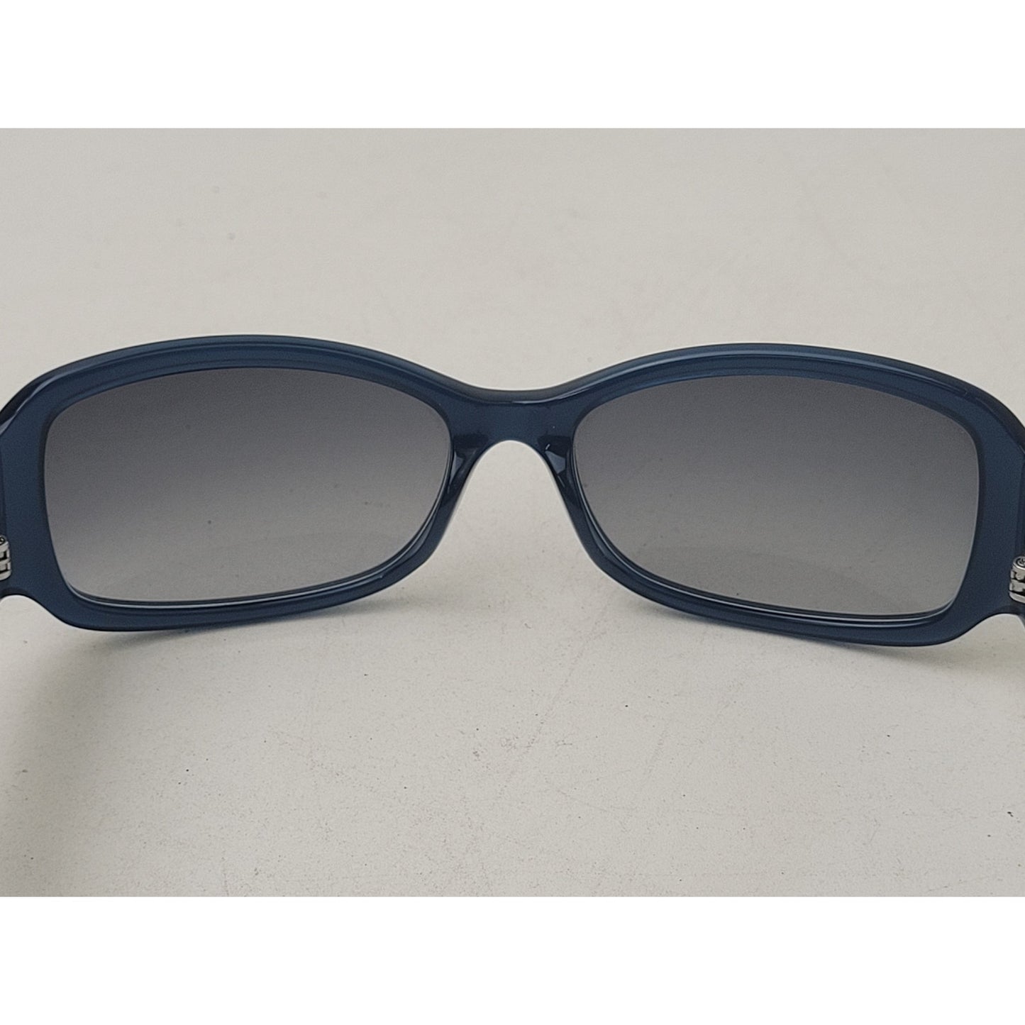 Y2K Coach S2009 Blue Logo Sunglasses w Case EUC