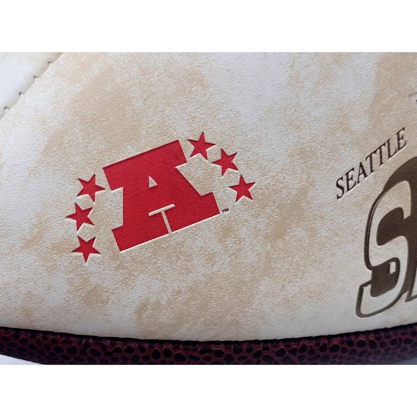 Seattle Seahawks AFC Western Division Champs Vintage Football | 1 of 25,000