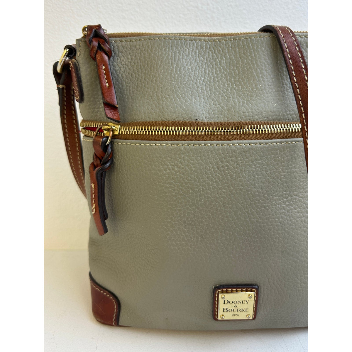 Dooney & Bourke Elephant Pebble Leather Crossbody Bag