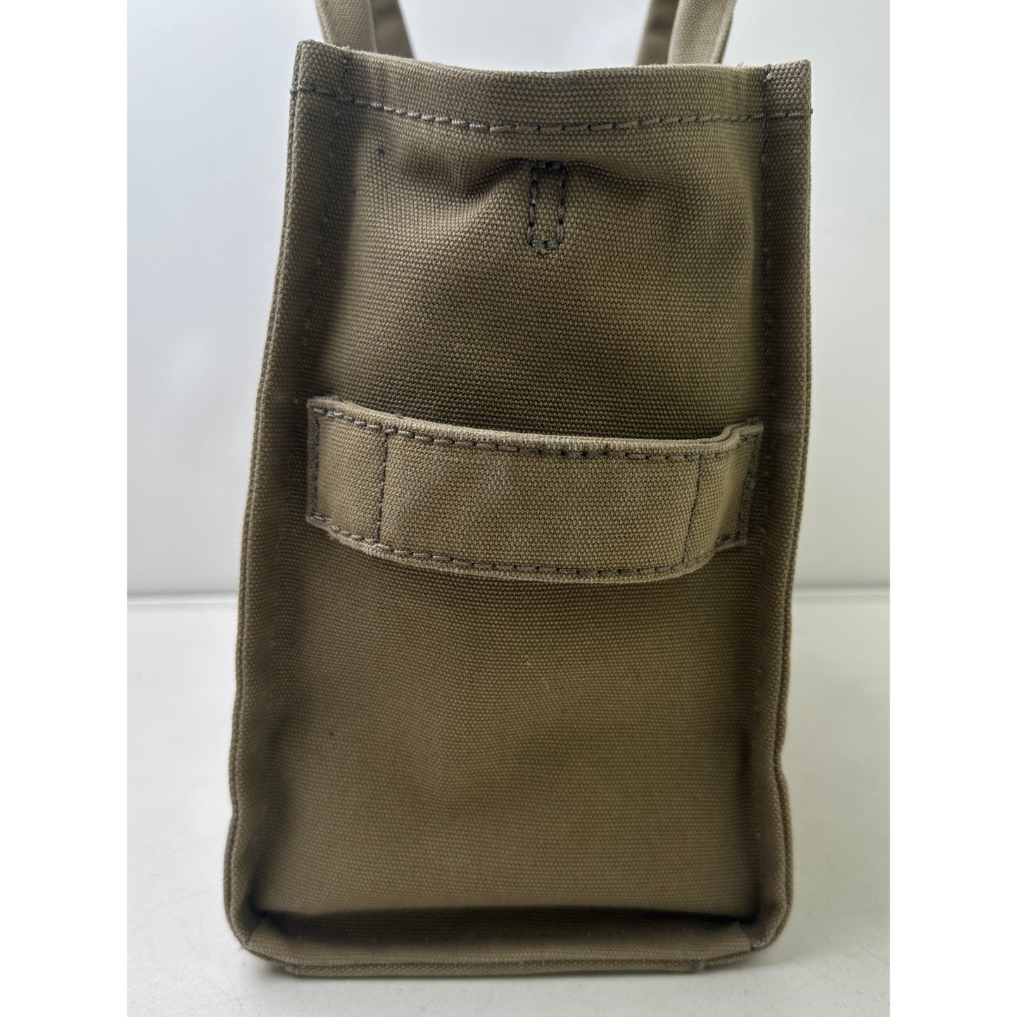 Marc Jacobs The Medium Tote Bag in Slate Green Canvas
