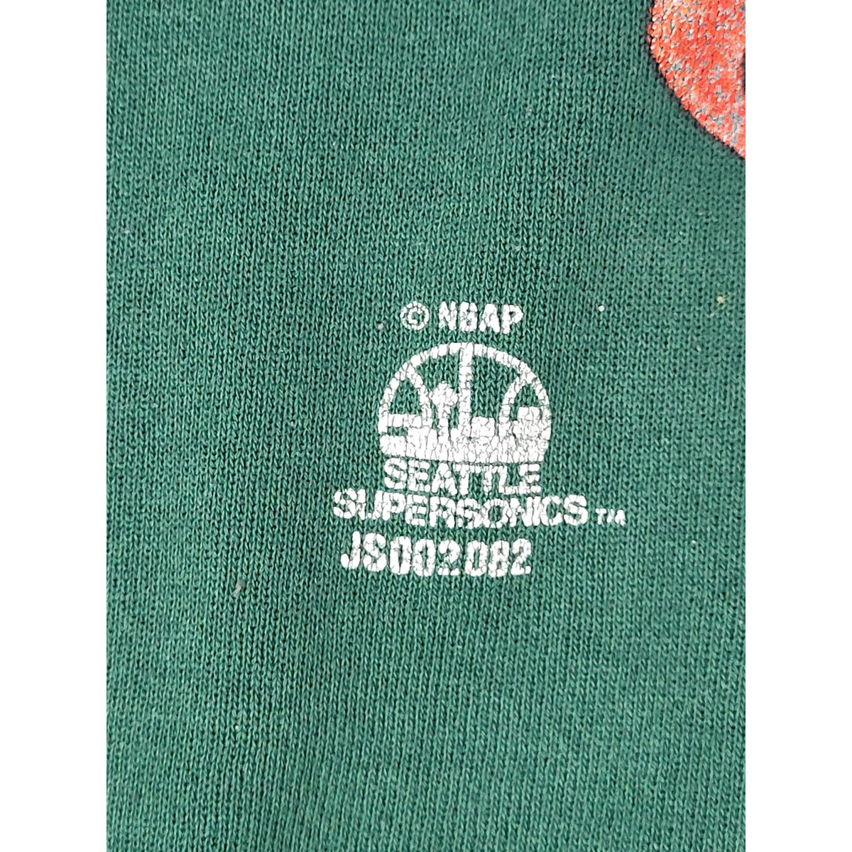 Vintage 90s Hanes Seattle SuperSonics "Net City" Crewneck Sweatshirt Sz XL