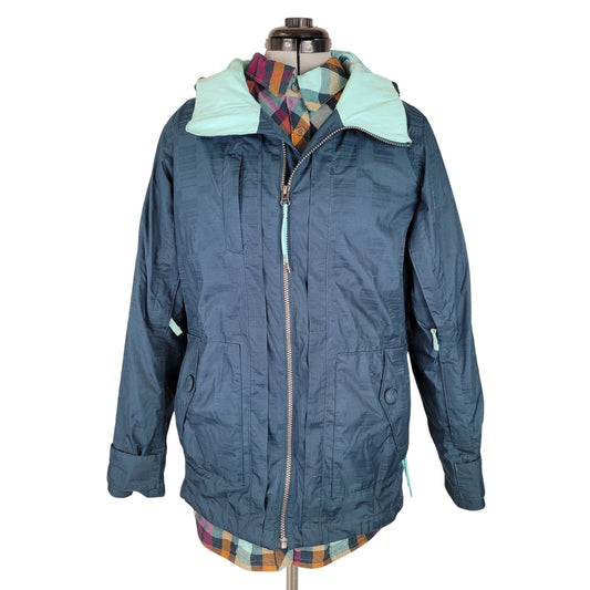 The North Face Hyvent Blue Outdoor Water/Wind-proof Gorpcore Jacket & Shirt