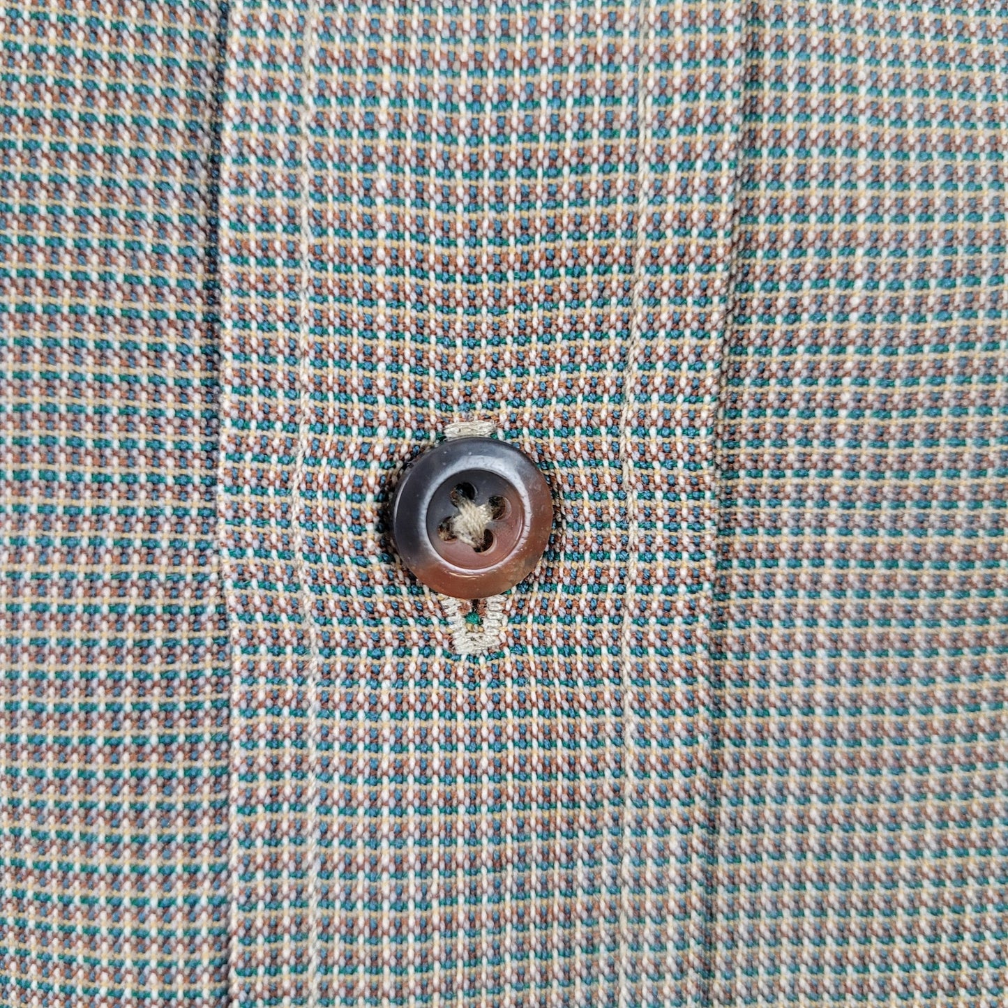 VTG Sir Pendleton Fine Worsted Wool Button Up Shirt w Suede Elbow Patches Sz XL