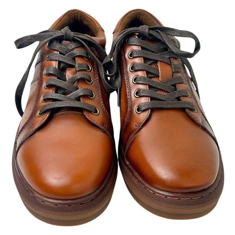 Arkbird Brown Leather Oxford Casual Sneakers Men's Sz 7
