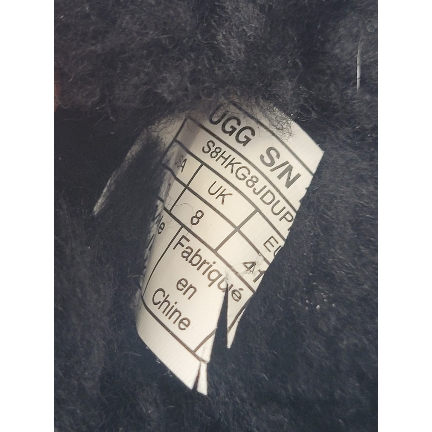 UGG Classic Mini Boots Panther Print Calf Hair Upper Women's Sz 41 (US 10)