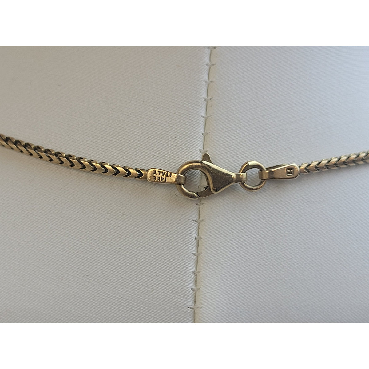 14K Yellow Gold Franco Chain Necklace 24" 2mm | 8.73 Grams