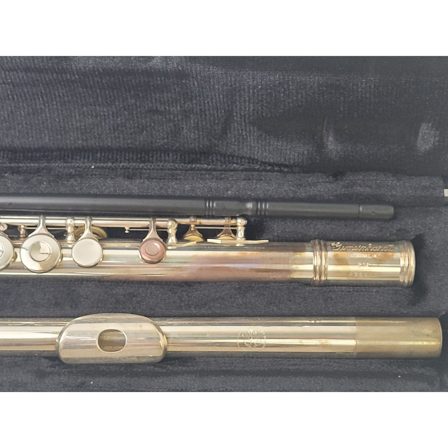 Gemeinhardt Silver-Plated Flute 2SP P28850 with Case USA Made