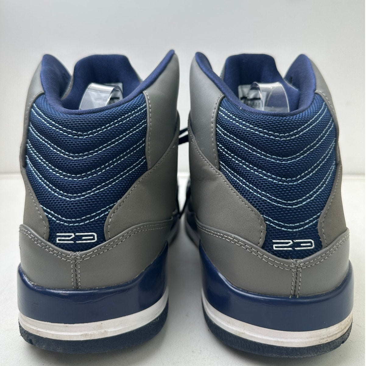 Nike Air Jordan SC-1 Flat Pewter Midnight Navy Sneakers Men's Sz 11.5