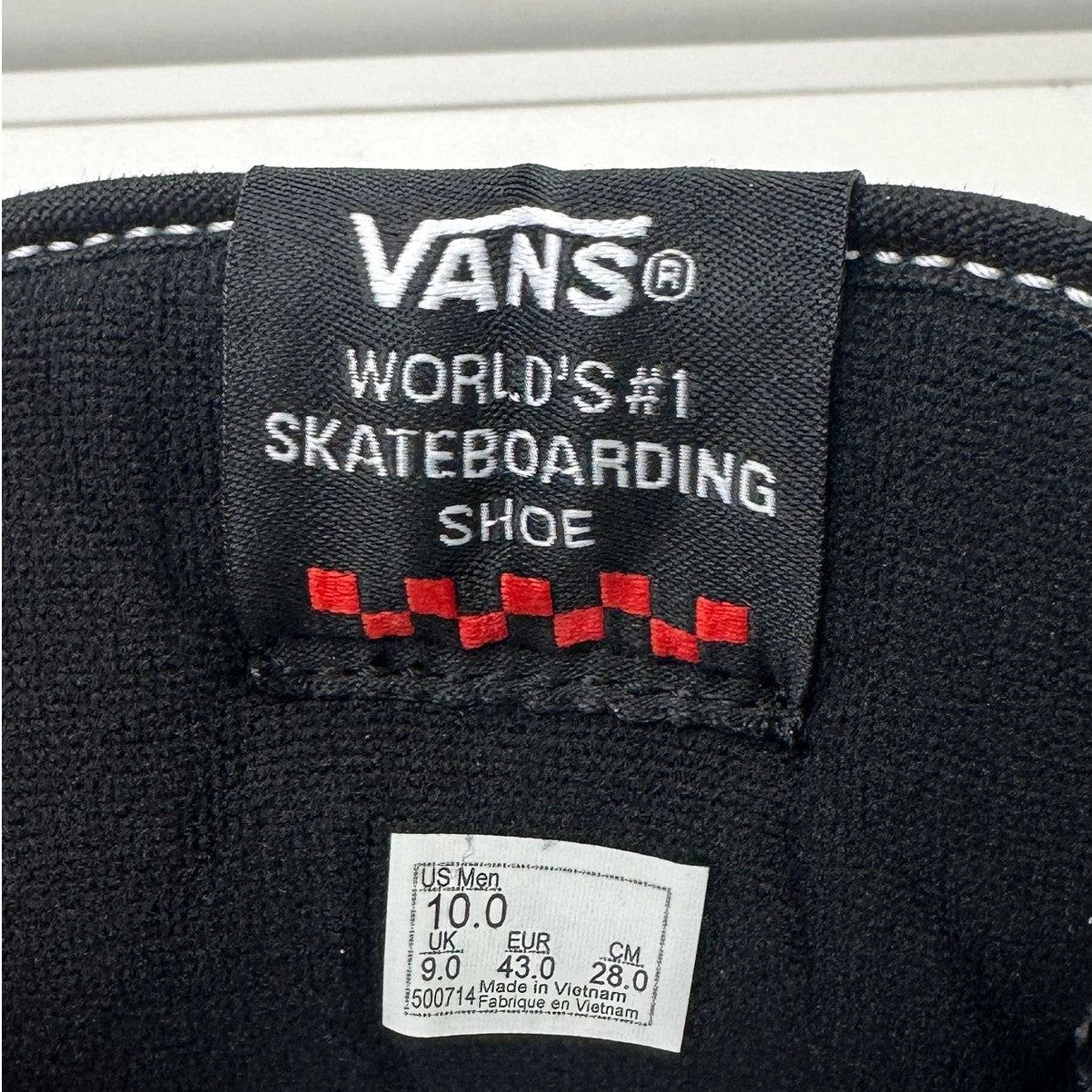 Vans Skate Half Cab Black/White Sneakers Men's Sz 10 | New In Box